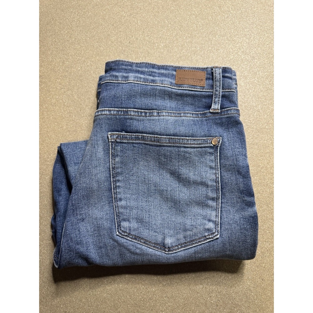 Judy‎ Blue Flare & Wide Leg Jeans in Classic Blue Size 13 / 31 $78
